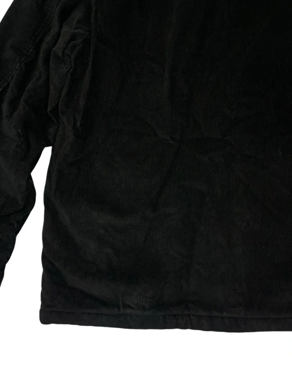 ⚡️SOLD⚡️Levi's Black Sherpa Corduroy Jean Jacket Bomber Coat - Picture 12 of 16